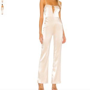 NBD Nicole Jumpsuit Champagne SMALL
